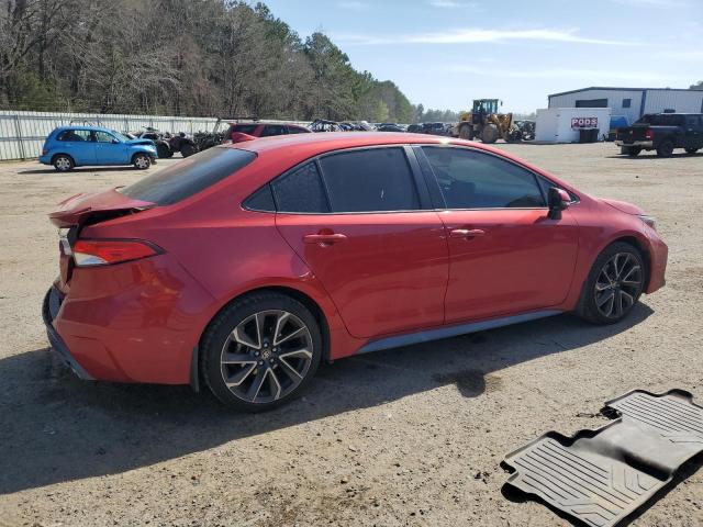  TOYOTA COROLLA 2021 Czerwony