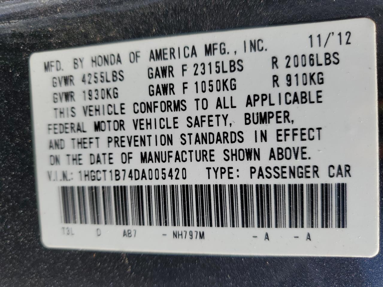2013 Honda Accord - Image 14