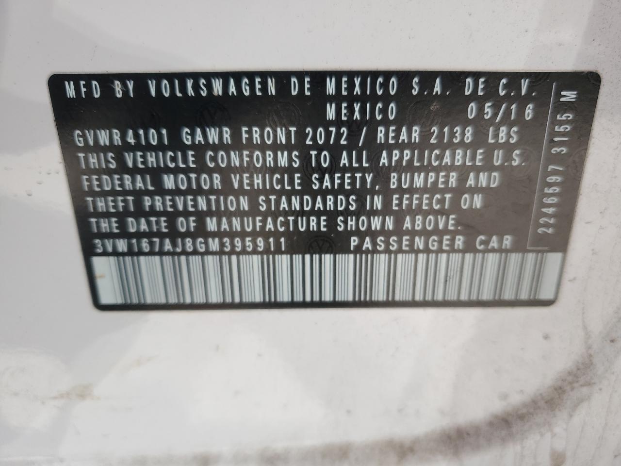 2016 Volkswagen Jetta - Image 14