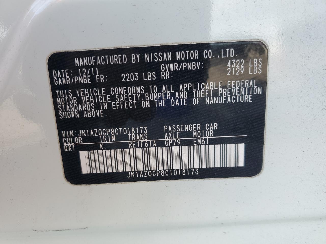 2012 Nissan Leaf - Image 14