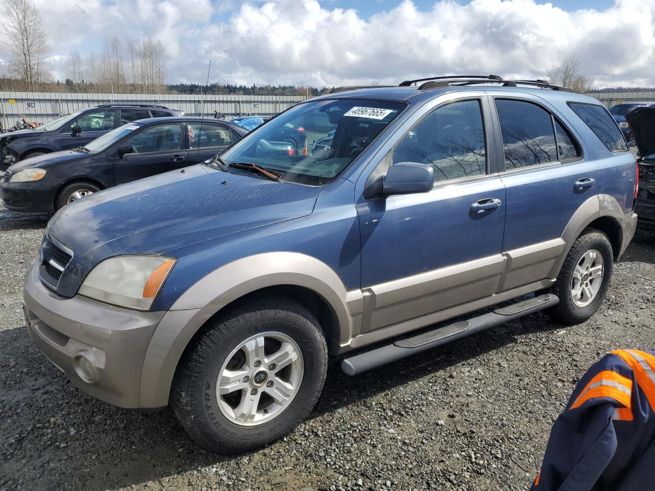 2005 Kia Sorento Ex na sprzedaż w Arlington, WA - Rear End