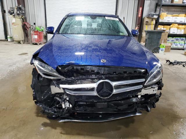  MERCEDES-BENZ C-CLASS 2018 Granatowy