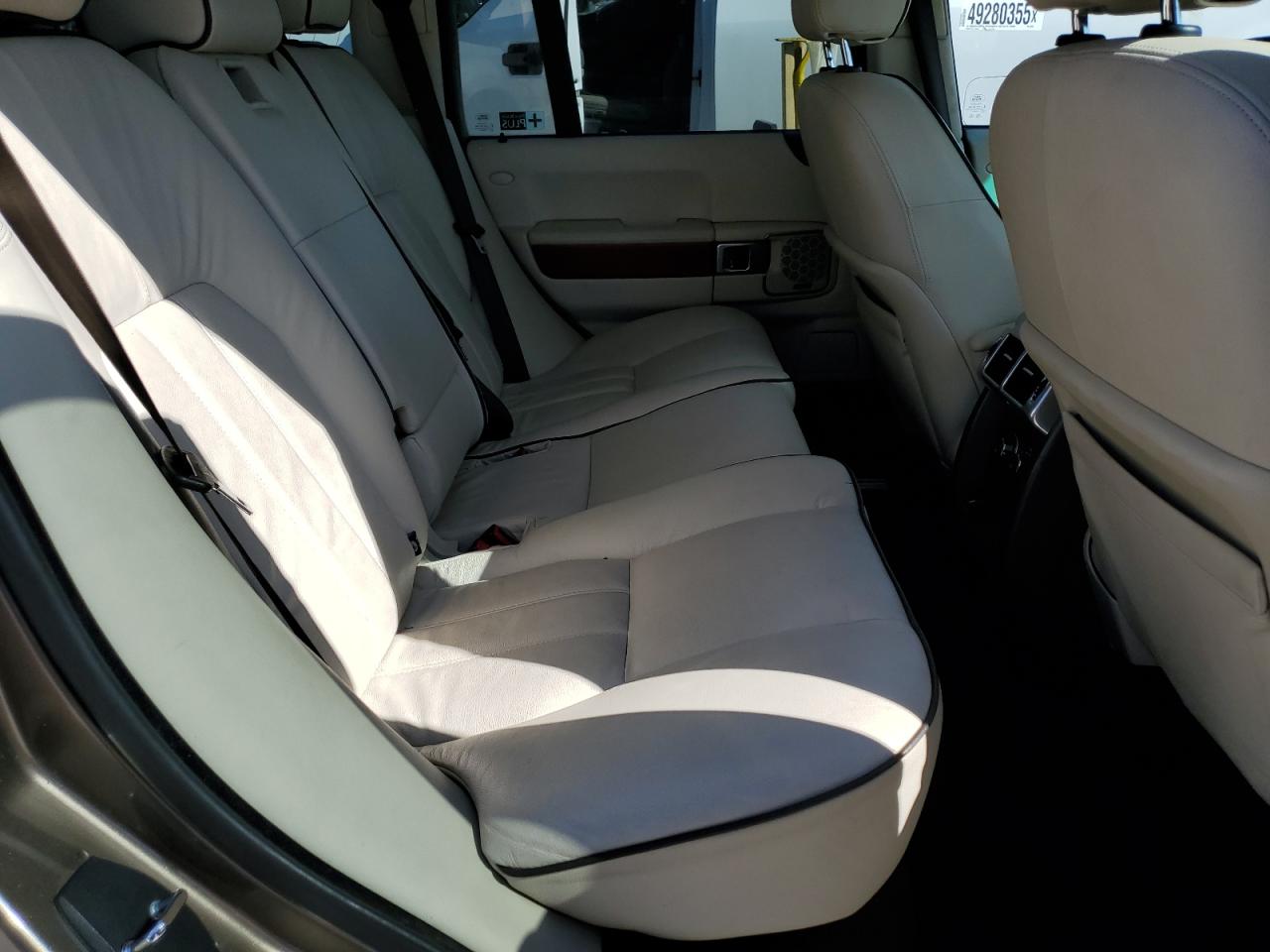 2011 Land Rover Range Rover Hse VIN: SALME1D41BA347400 Lot: 48961415