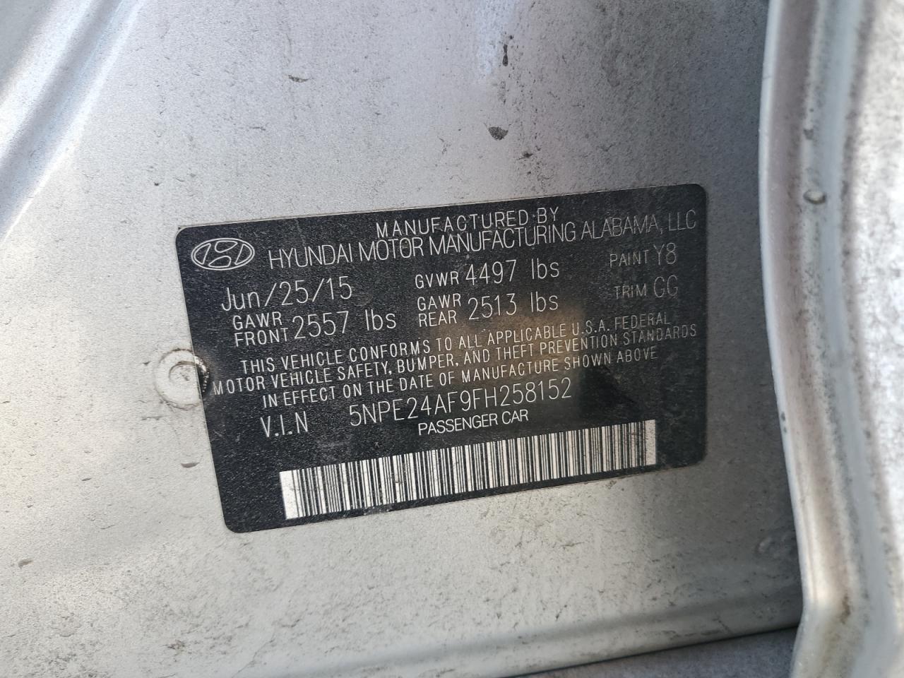 2015 Hyundai Sonata - Image 12