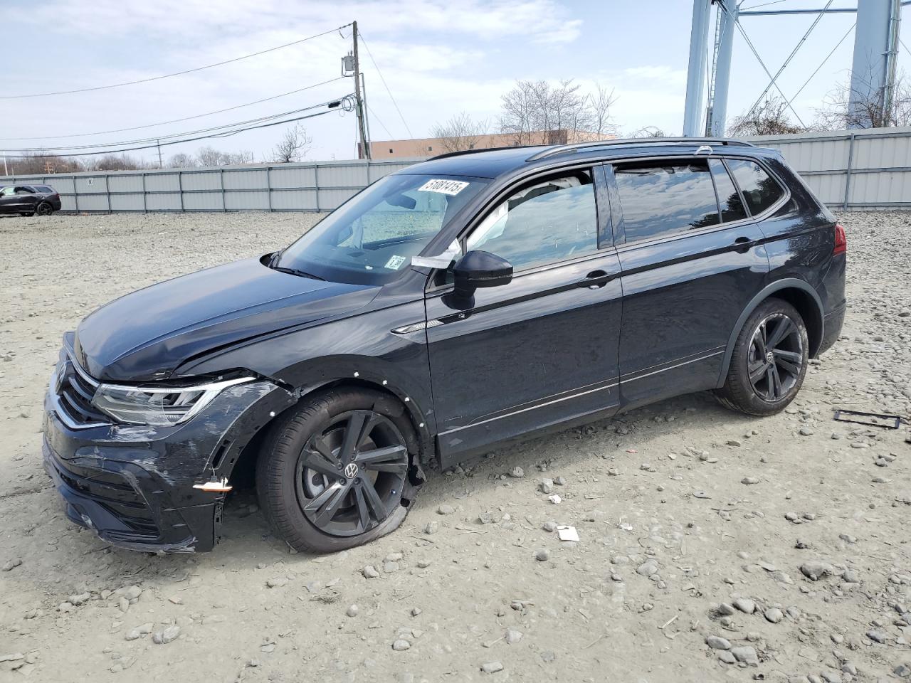 2024 Volkswagen Tiguan Se R-Line Black en Venta en Windsor, NJ - Front End