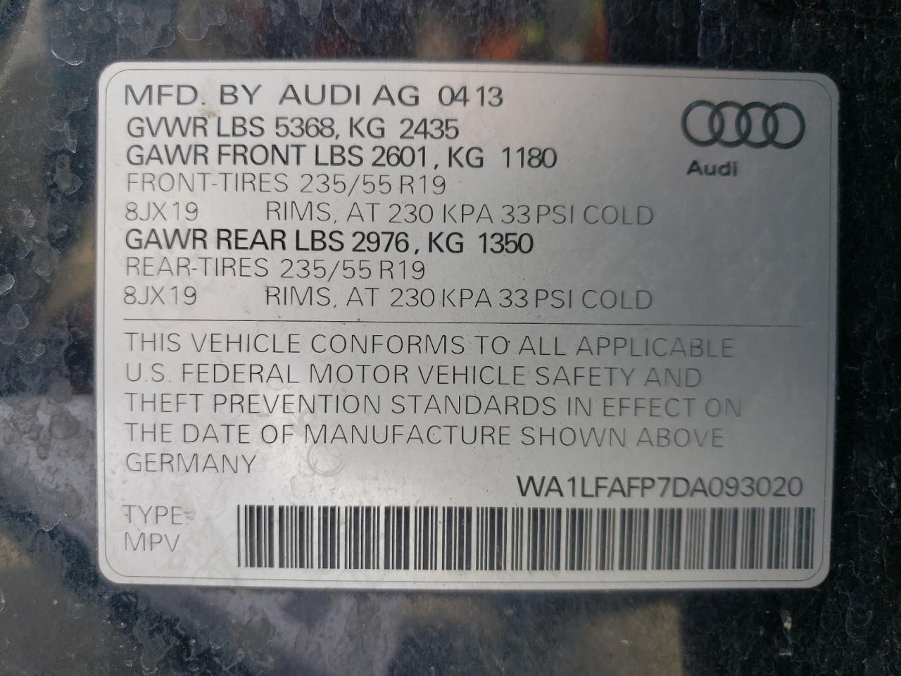 2013 Audi Q5 - Image 14