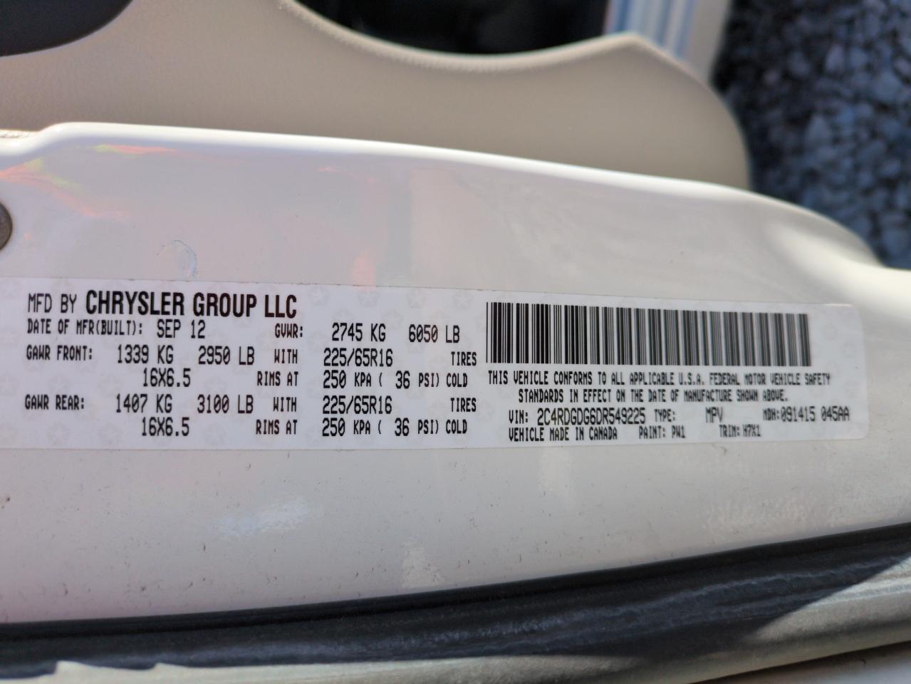 2013 Dodge Caravan - Image 13