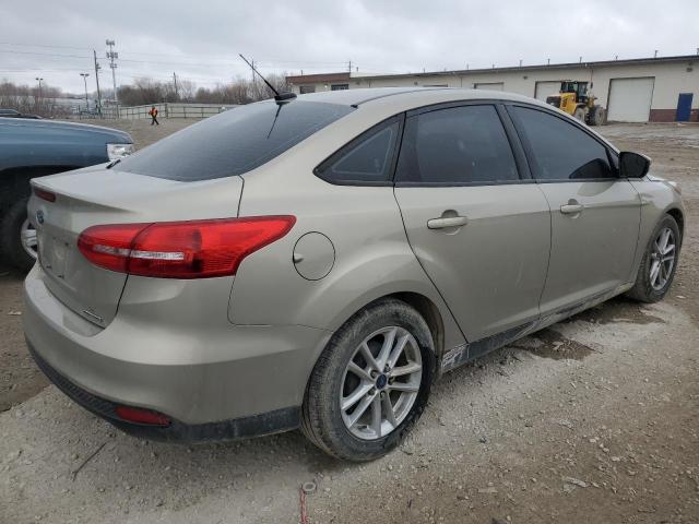 Sedans FORD FOCUS 2016 Beige