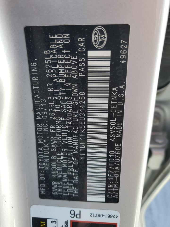 2014 Toyota Camry - Image 13
