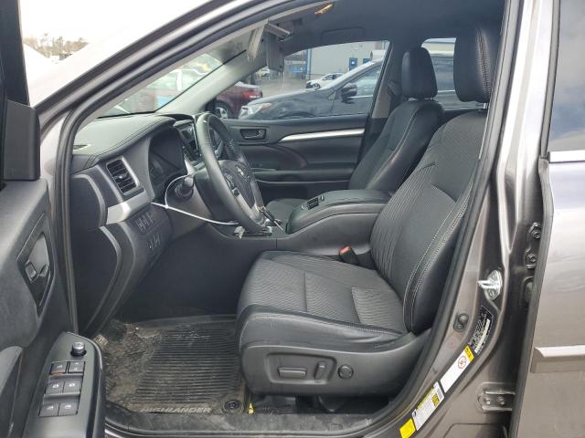  TOYOTA HIGHLANDER 2019 Szary