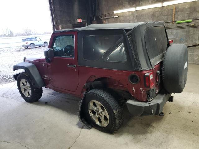  JEEP WRANGLER 2013 Красный