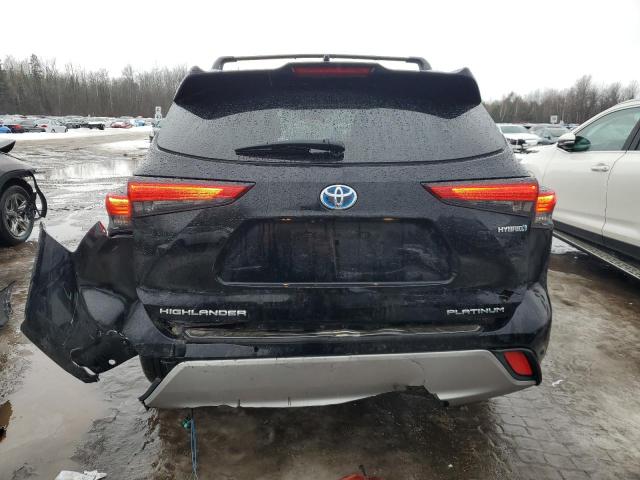  TOYOTA HIGHLANDER 2021 Czarny
