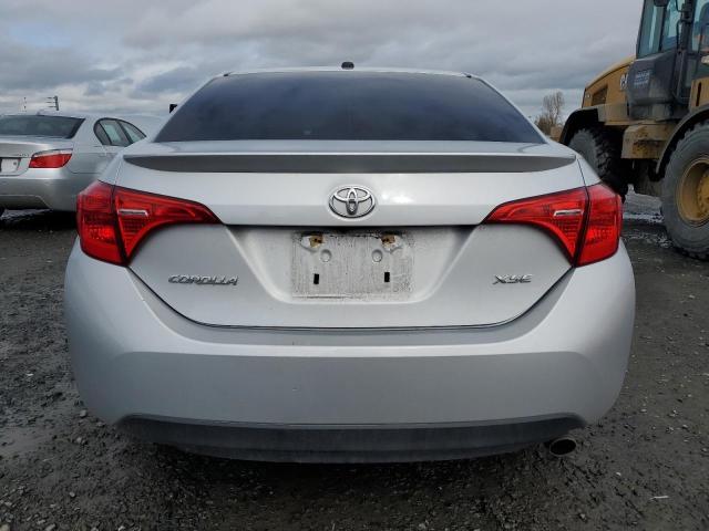  TOYOTA COROLLA 2018 Серебристый