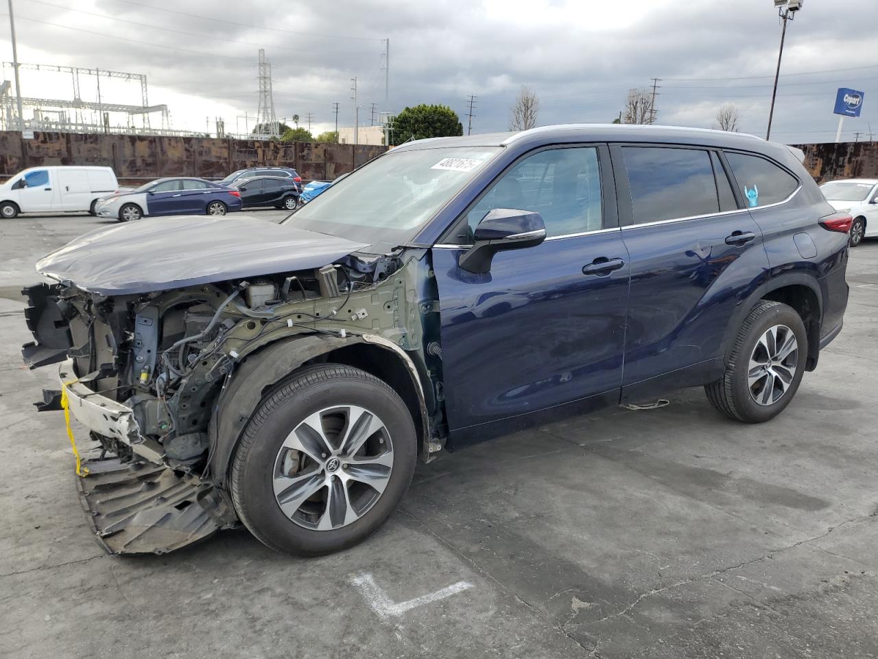 2023 Toyota Highlander L de vânzare în Wilmington, CA - Front End