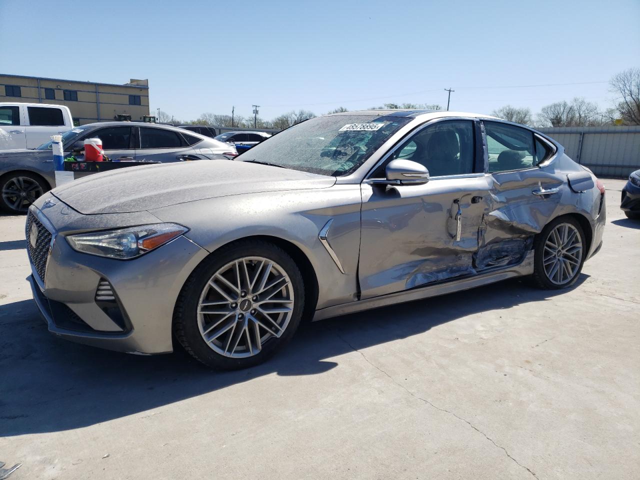 2021 Genesis G70 Elite en Venta en Wilmer, TX - Side