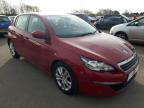 2014 PEUGEOT 308 ACTIVE for sale at Copart SANDTOFT