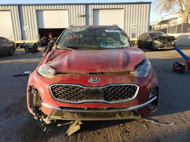  KIA SPORTAGE 2022 Red