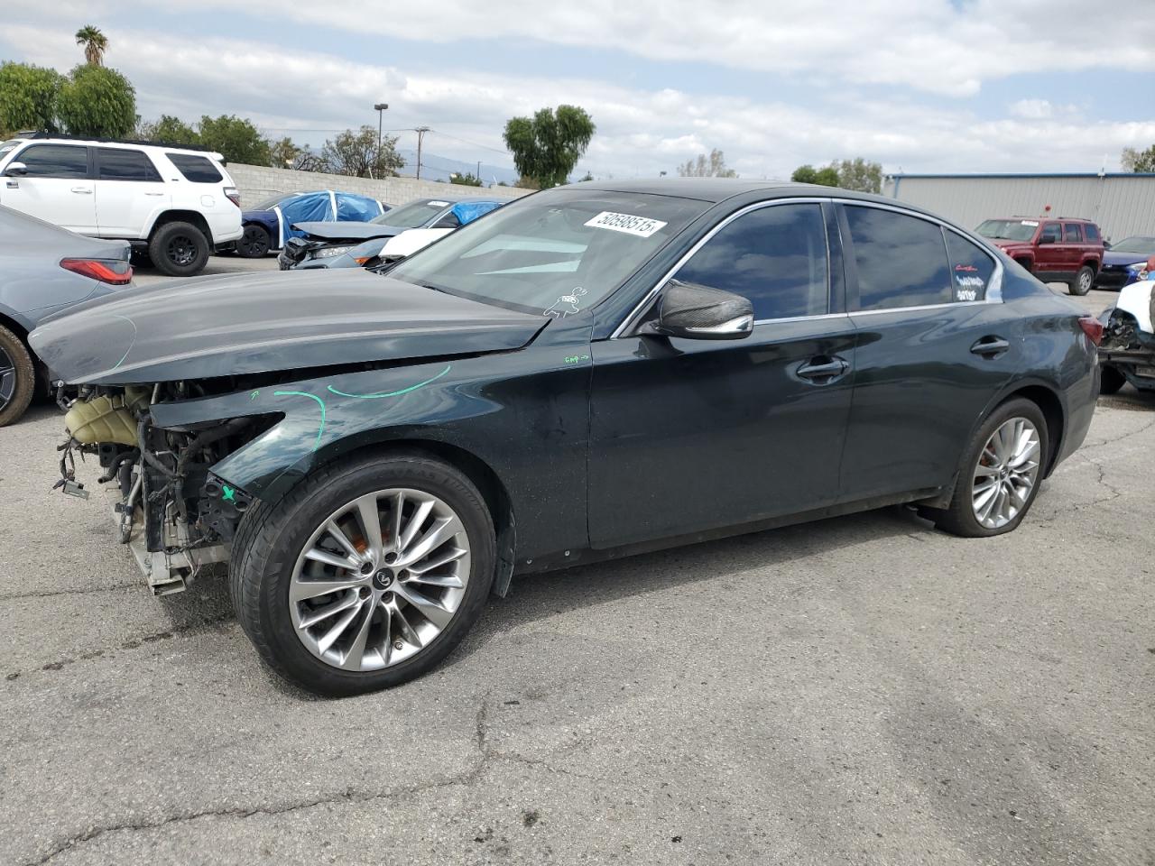 2019 Infiniti Q50 Luxe for Sale in Colton, CA - Front End
