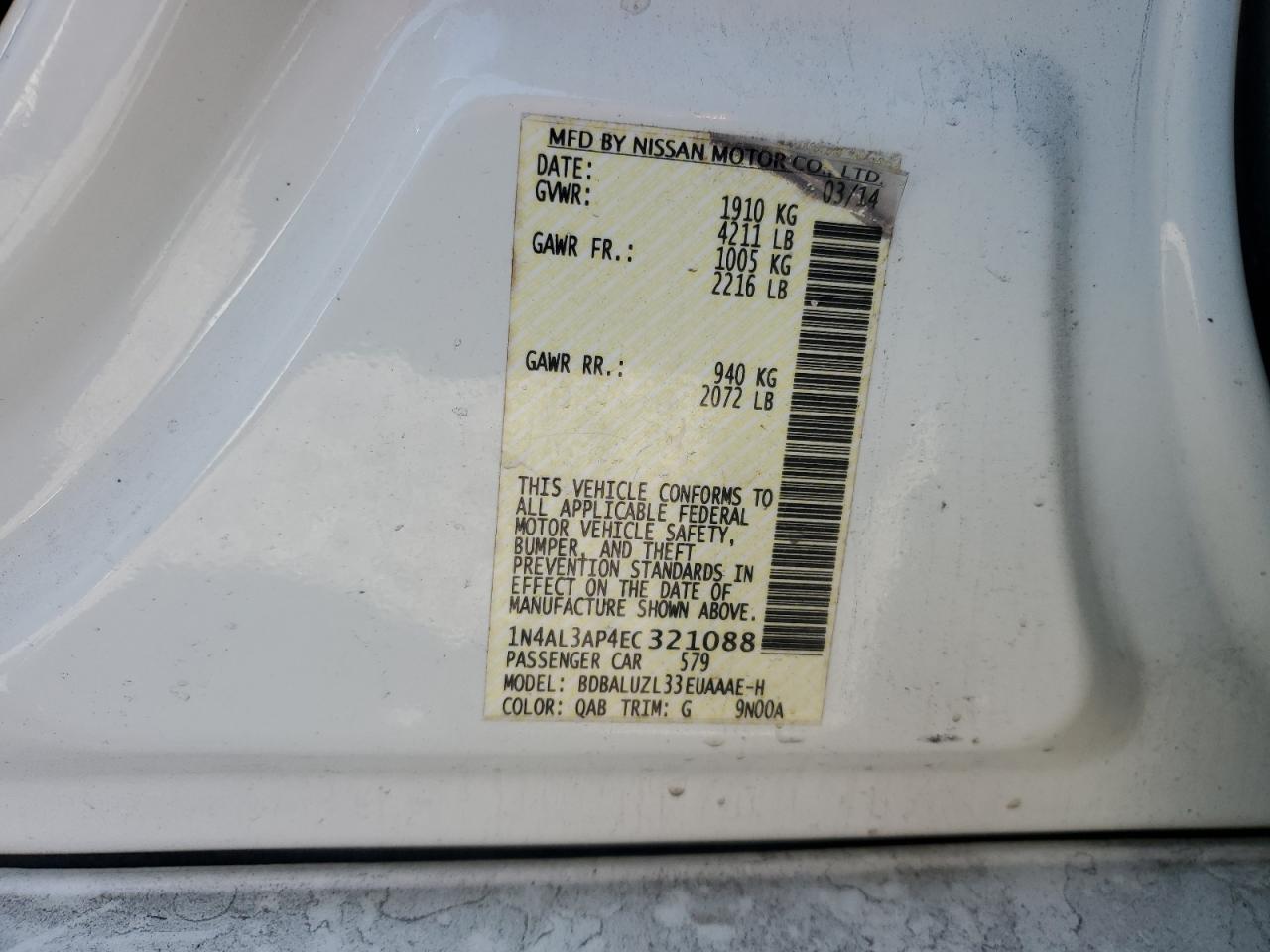 2014 Nissan Altima - Image 12
