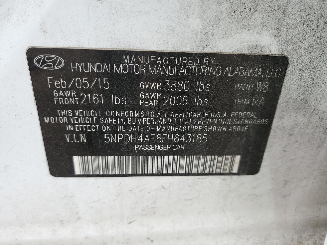 2015 Hyundai Elantra - Image 12