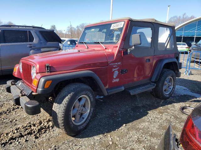 1999 JEEP WRANGLER / TJ SPORT à vendre chez Copart CT - HARTFORD SPRINGFIELD