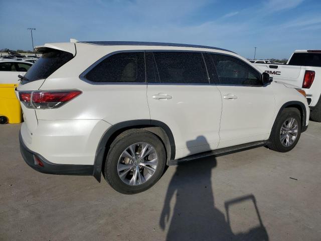  TOYOTA HIGHLANDER 2015 Белы