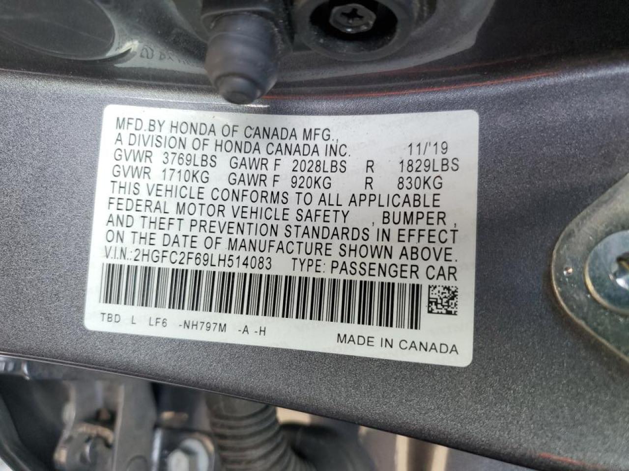 2020 Honda Civic - Image 12