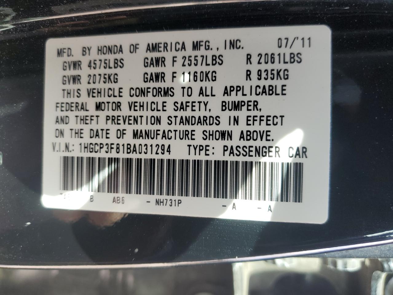 2011 Honda Accord - Image 14