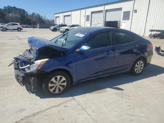 Sedans HYUNDAI ACCENT 2015 Granatowy