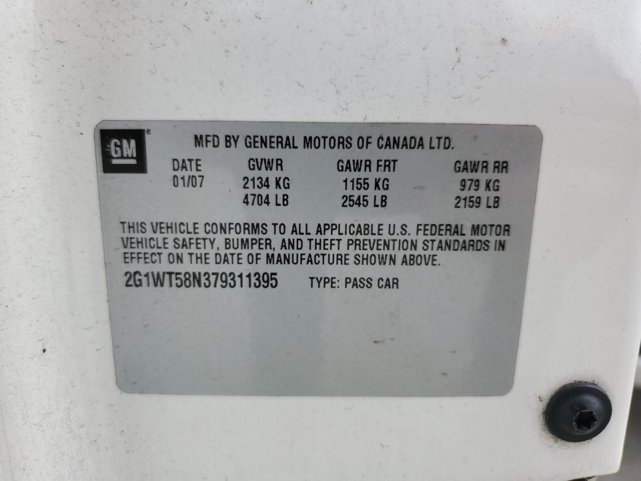 2007 Chevrolet Impala - Image 12