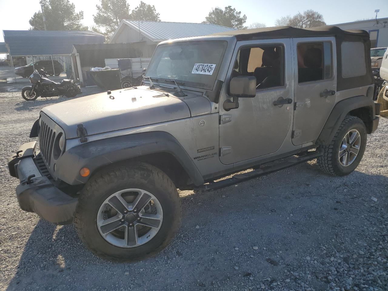 2016 Jeep Wrangler Unlimited Sport en Venta en Prairie Grove, AR - Minor Dent/Scratches