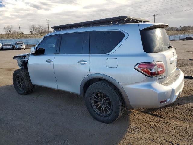  NISSAN ARMADA 2018 Сріблястий