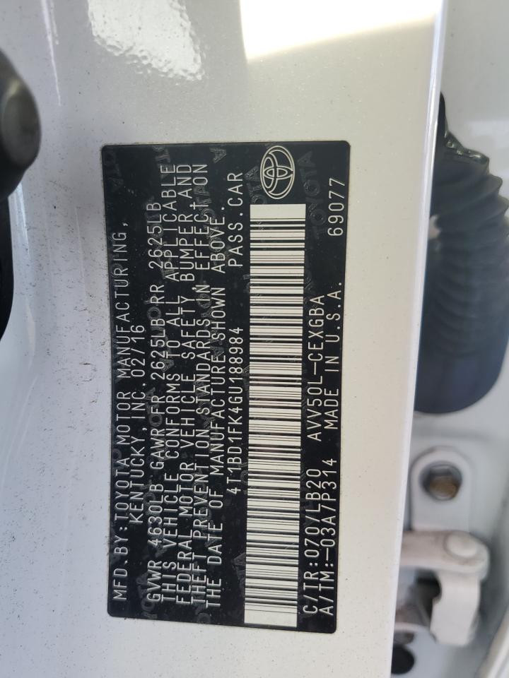 2016 Toyota Camry - Image 12