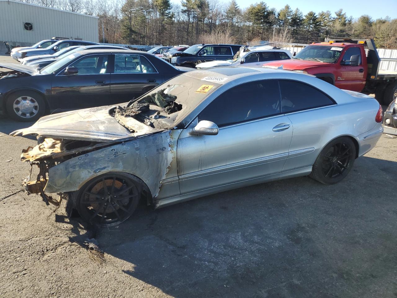 2009 Mercedes-Benz Clk 350 for Sale in Exeter, RI - Burn - Engine
