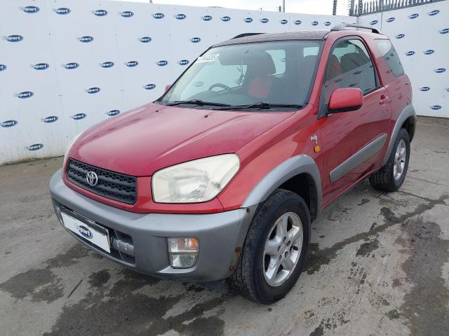 2002 TOYOTA RAV4 NRG V for sale at Copart WHITBURN