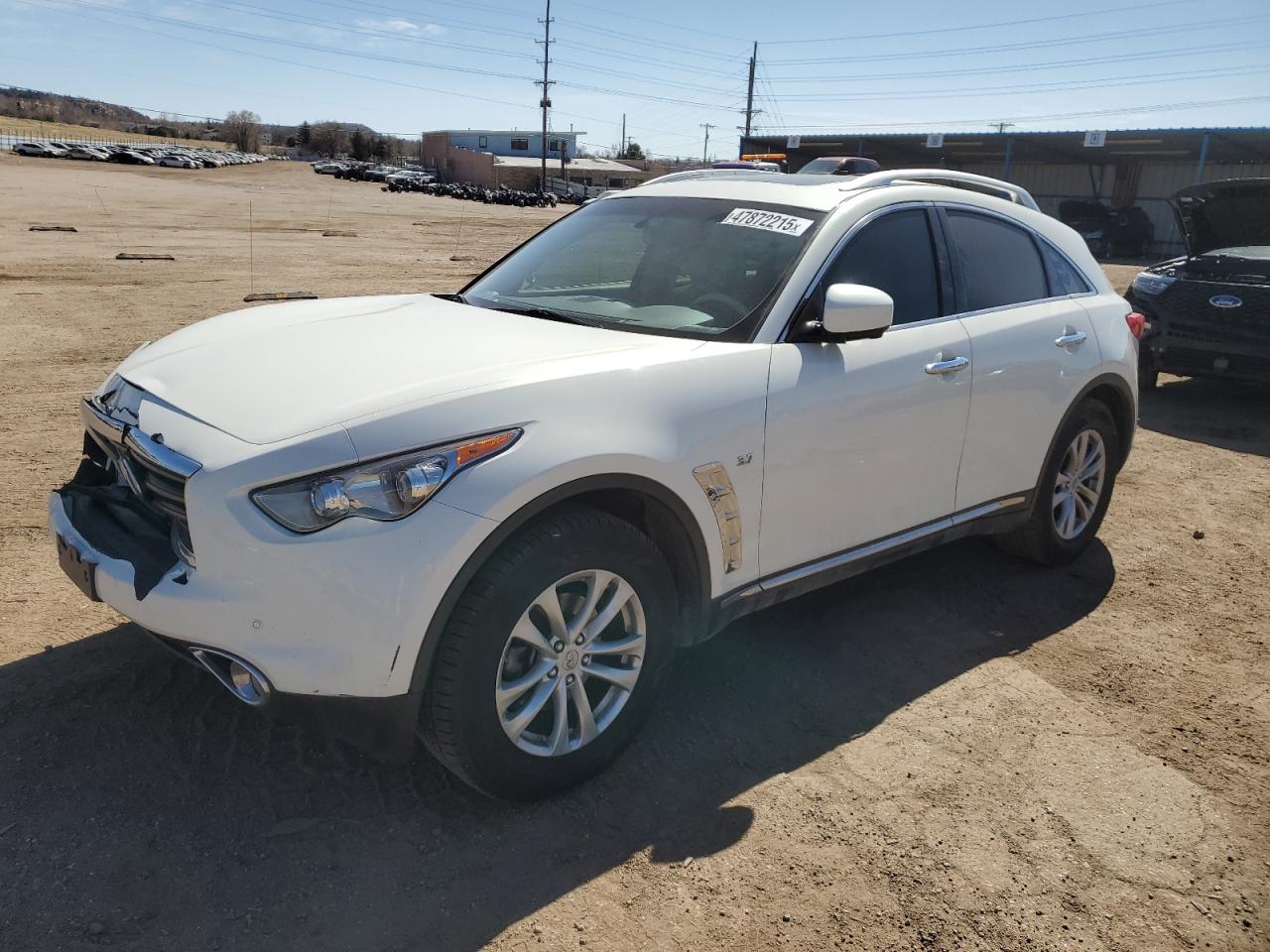 2014 Infiniti Qx70  იყიდება Colorado Springs-ში, CO - Front End