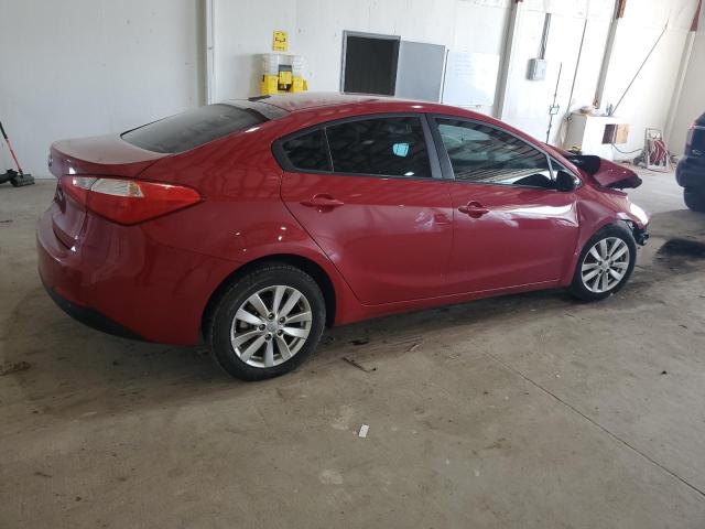  KIA FORTE 2015 Maroon