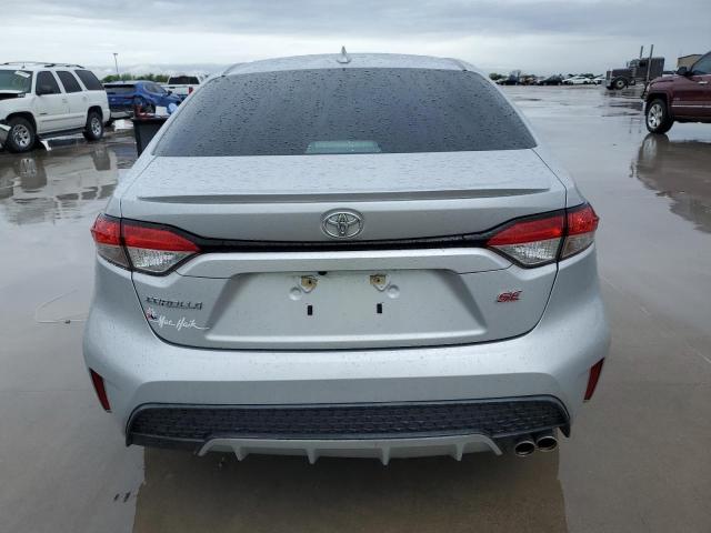  TOYOTA COROLLA 2022 Серебристый