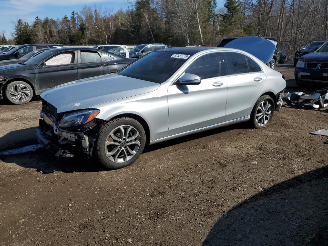 2018 Mercedes-Benz C 300 4Matic на продаже в Cookstown, ON - Rear End