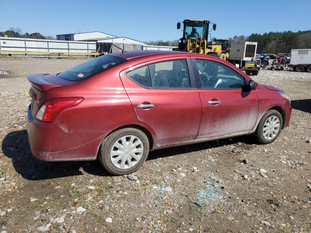  NISSAN VERSA 2017 Czerwony