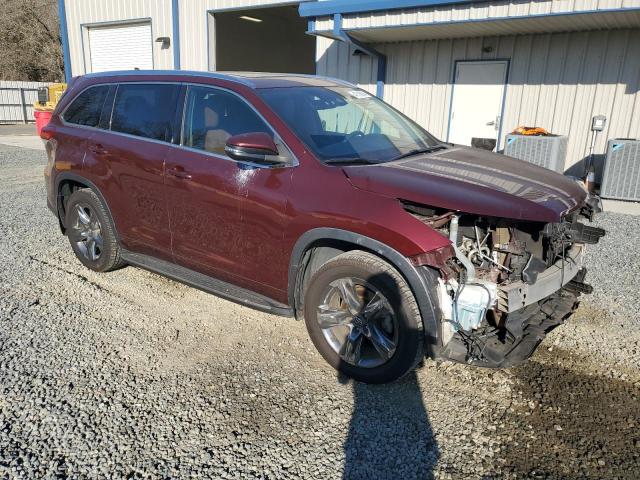 TOYOTA HIGHLANDER 2018 Burgundy