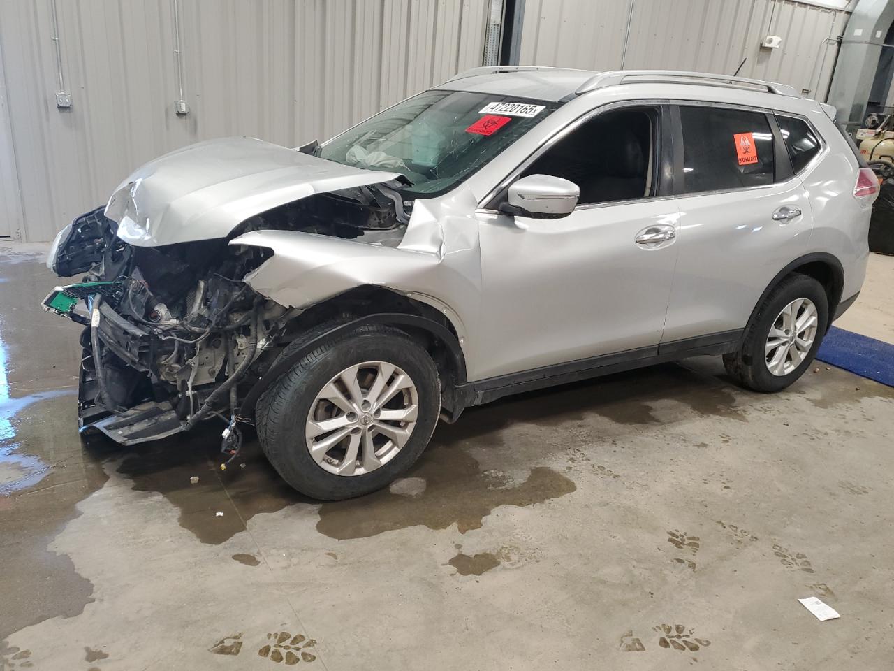 2015 Nissan Rogue S за продажба в Casper, WY - Front End