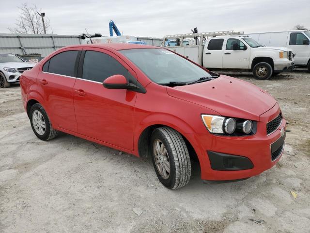  CHEVROLET SONIC 2013 Red
