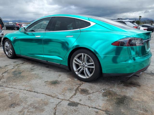 Хэтчбеки TESLA MODEL S 2016 Бирюзовый