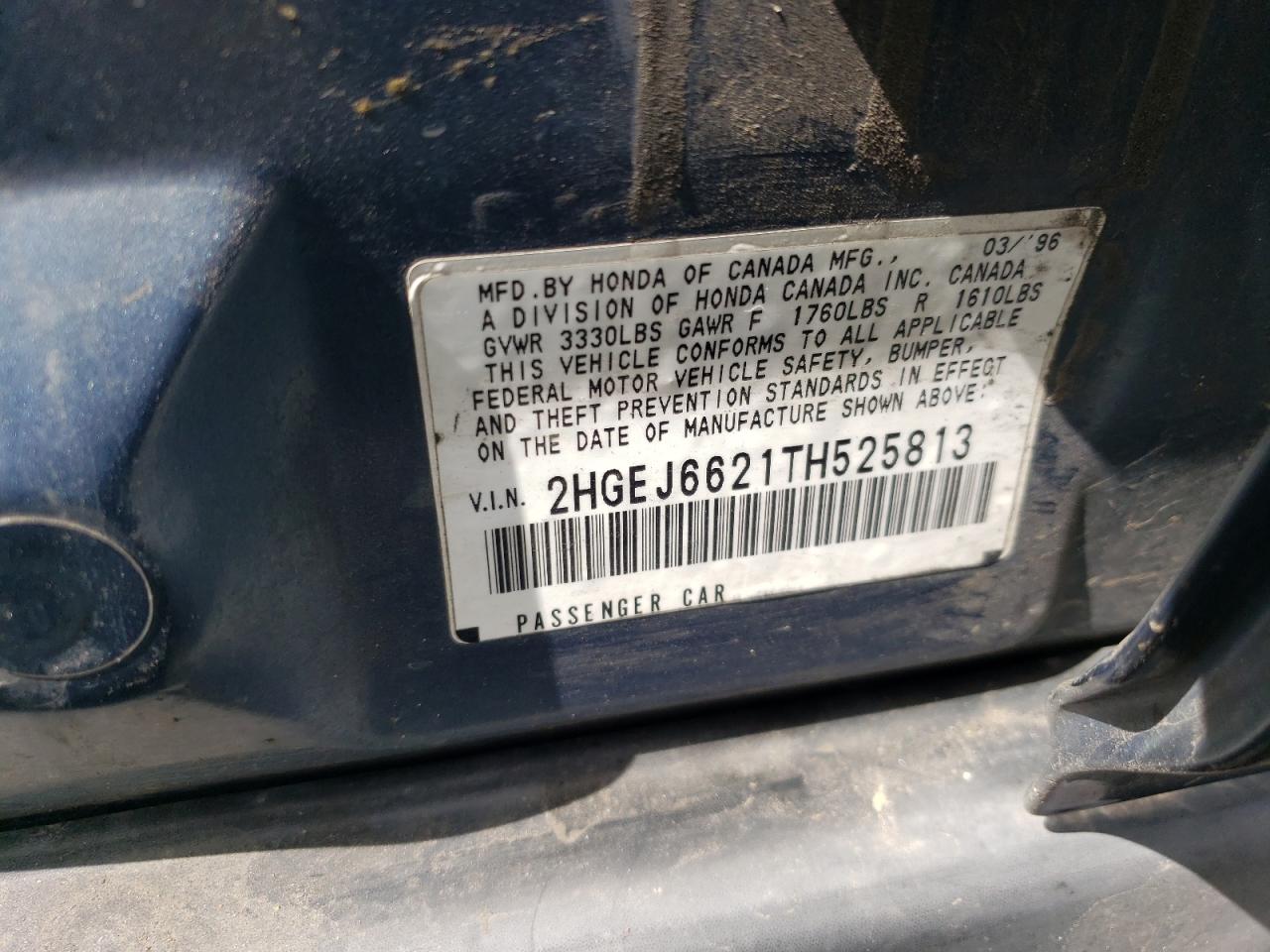 1996 Honda Civic - Image 12
