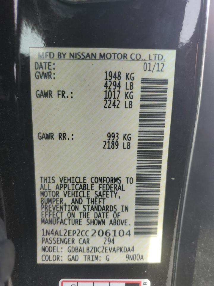 2012 Nissan Altima - Image 14