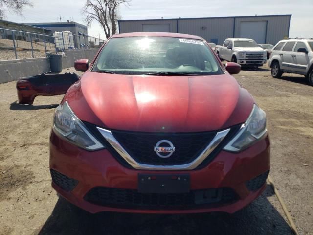  NISSAN SENTRA 2019 Czerwony
