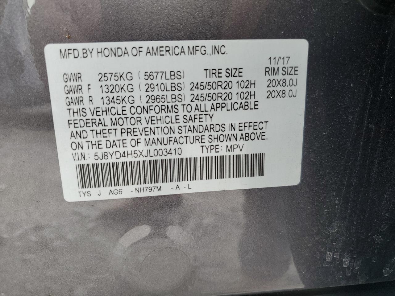 2018 Acura MDX - Image 12