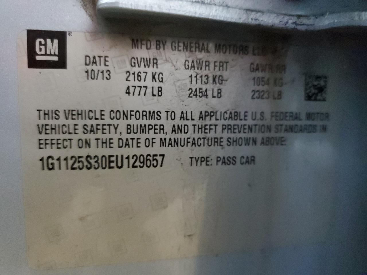2014 Chevrolet Impala - Image 12