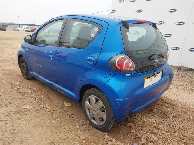 2011 TOYOTA AYGO BLUE